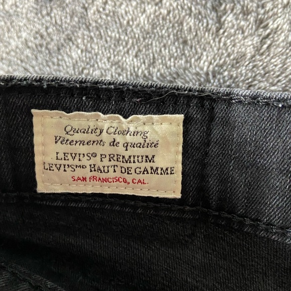 authentic levi’s mile high super skinny jeans - Picture 5 of 5